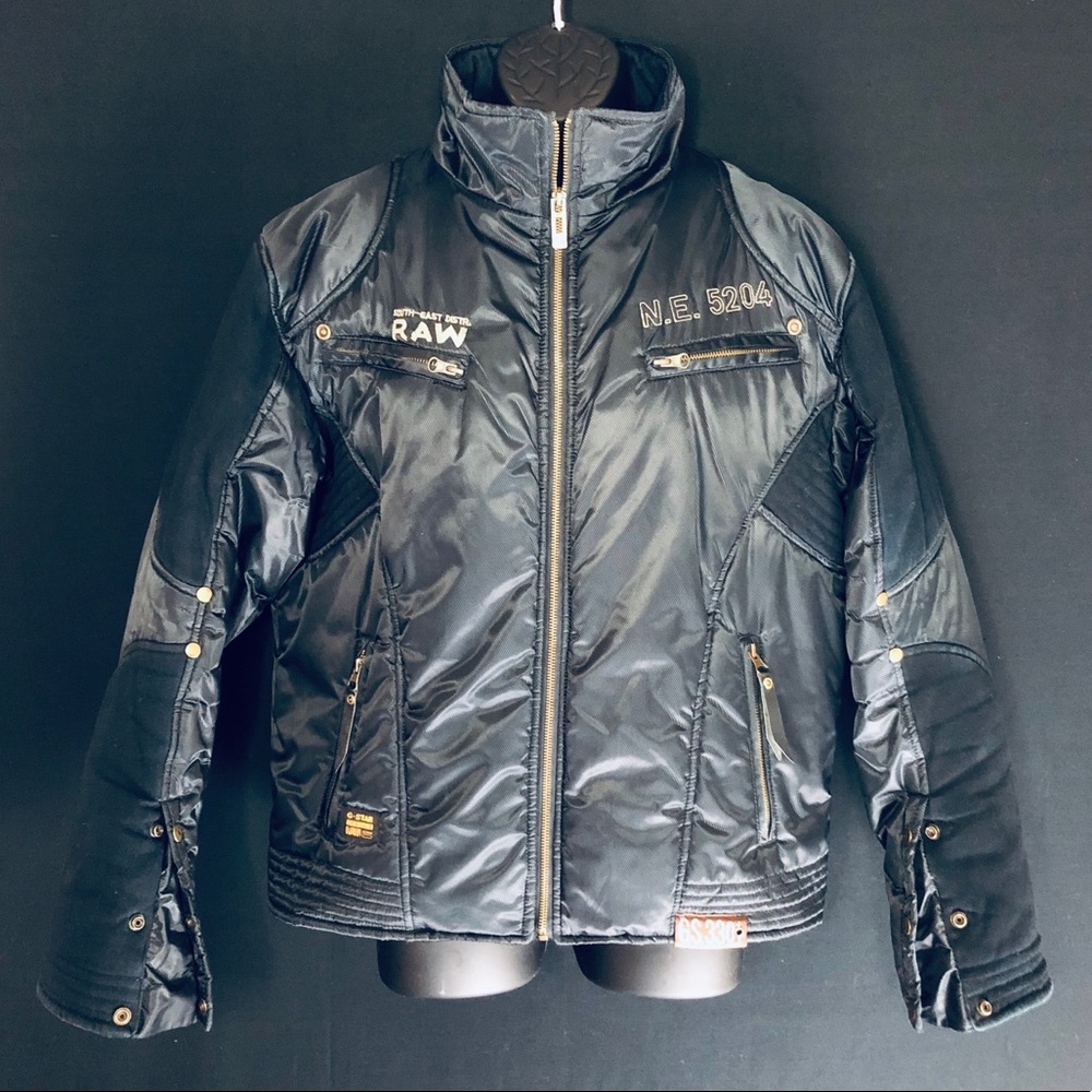 MENS G-Star Navy Blue Jacket XL (Fit US Medium)